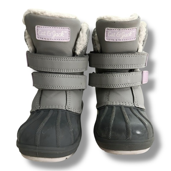 Cat & Jack | “Denver” Faux Fur Lined Snow Boots (9) ❄️ - Picture 1 of 7